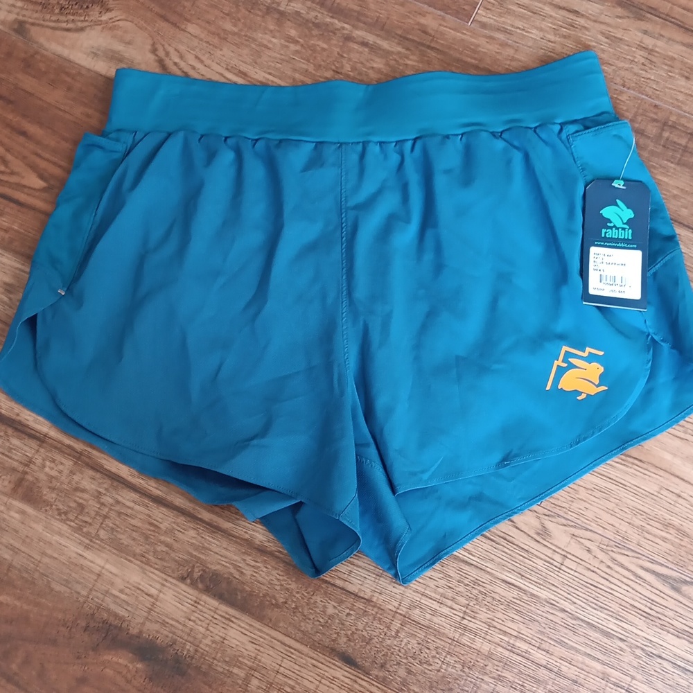 Rabbit trail running shorts size medium